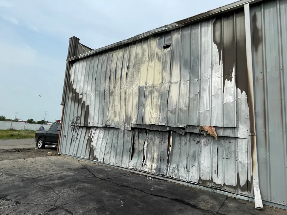 Fire at Regina auto parts store may have caused tens of thousands in damages
