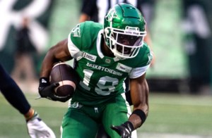 Sam Emilus returns for Riders, return specialist Mario Alford out for Week 7 against B.C. Lions