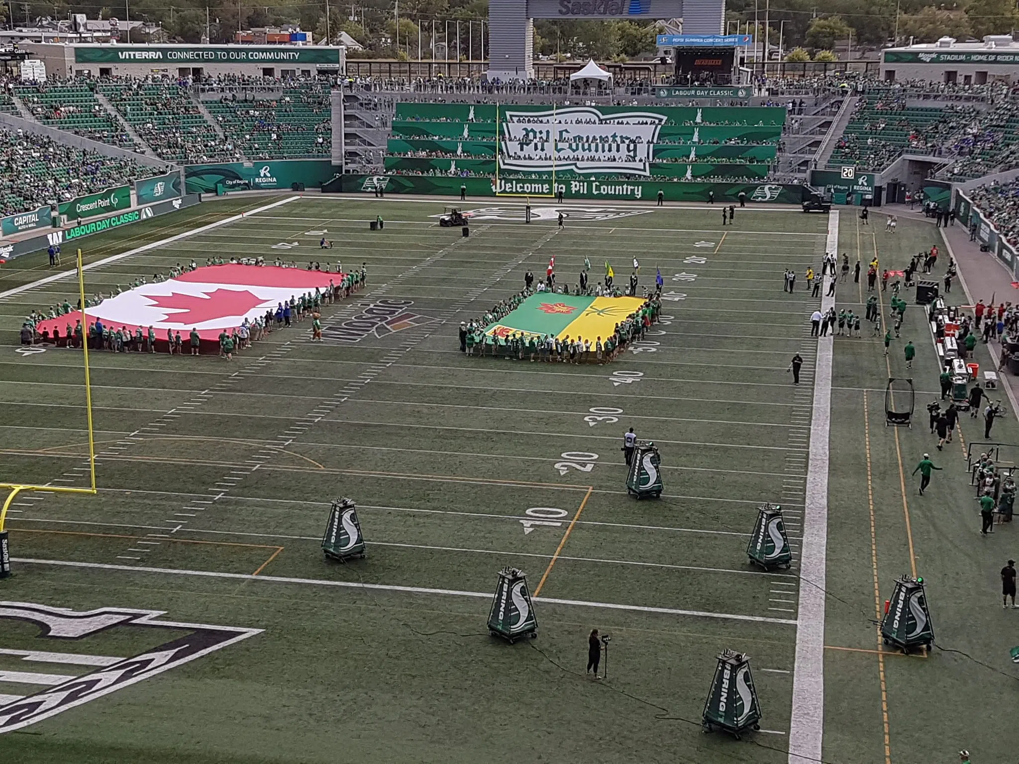 (AUDIO) Christmas Comes Early to Mosaic Stadium