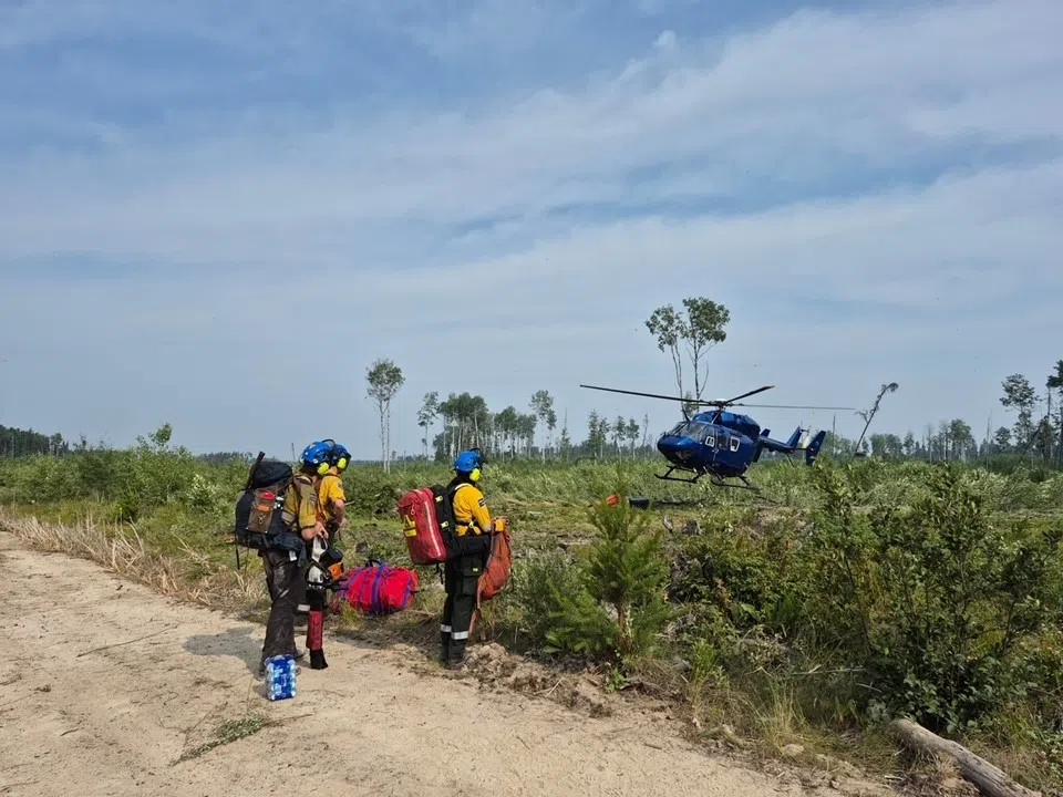 Some rain offers relief in Waskesiu for Buhl Fire