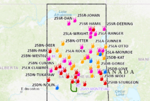 Wildfire update for July 25: 55 active fires