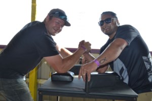 Arm wrestling leads to humble champion