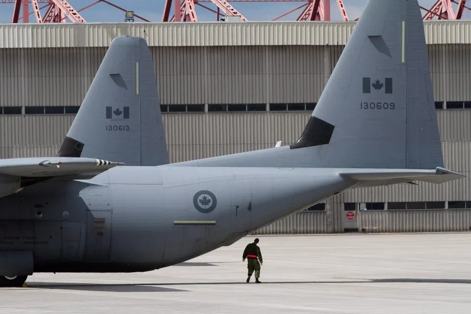 Canadian Armed Forces airdrop aid to Palestinians in Gaza