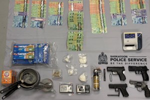Saskatoon police seize drugs, vehicles and weapons; charge six