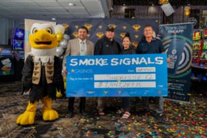 Poundmaker woman wins big at Gold Eagle