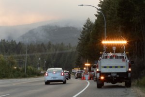 Smoke from Wesley Ridge fire on Vancouver Island could last for months