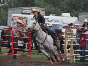 Sixth annual Outlook rodeo weekend ropes in big crowds