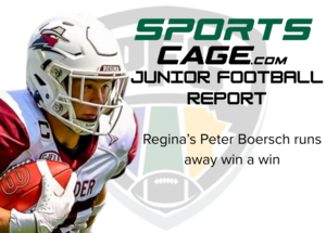 The Junior Football Report: Running into week two with Regina’s Peter Boersch