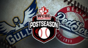 Sylvan Lake Gulls steal way to win over Regina in opening game of WCBL Championship Final