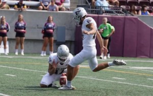 Riders’ Corey Mace unsure on who will kick for Saskatchewan after signing Canadian Campbell Fair