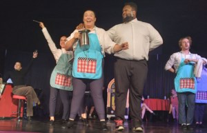 SaskExpress performs Lost in a Musical in Kamsack