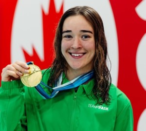 Canada Summer Games Thursday: Regina’s Lila Stewart golden again as Team Sask wins two more diving medals