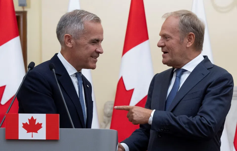 In Warsaw, Carney deepens Canada’s defence, trade ties with Poland
