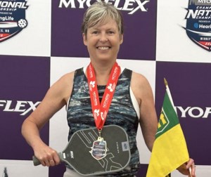 Weyburn pickleball player wins gold at nationals