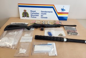 Traffic stop near Nipawin results in drug and weapons charges