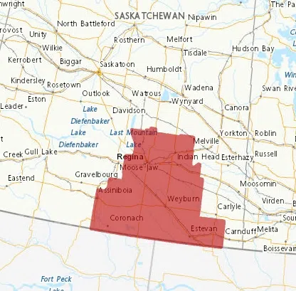 A mighty wind expected in Regina and areas of Southern Saskatchewan today