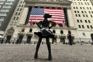 Stocks are higher and bond yields are lower as weak jobs report helps case for rate cut