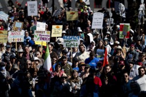 ‘Draw the Line’ rallies across Canada challenge elements of Carney’s agenda