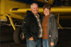 Aerial spray operators deep into dessication season