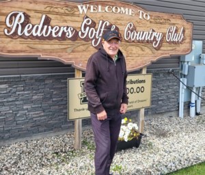 91-year-old Omer Carriere wins gold at provincial 55+ golf games