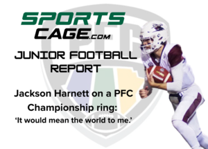 The Junior Football Report: Regina Thunder’s Jackson Harnett running towards a title
