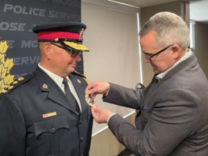 ‘Emotional’ day as Moose Jaw’s new police chief receives his badge