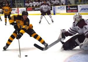 Video: Carter Onrait adds some local flavour to Estevan Bruins