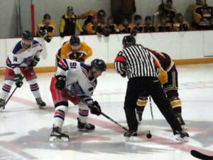 Hockey home opener sees Ice Hawks defeated by Lakers in overtime