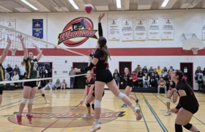 Sr. Girls volleyball teams hit hard at conferences