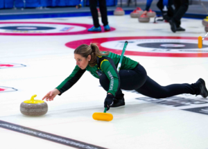 Saskatchewan’s Jason Ackerman in good spot in Assiniboia at Canadian Mixed Curling Championships