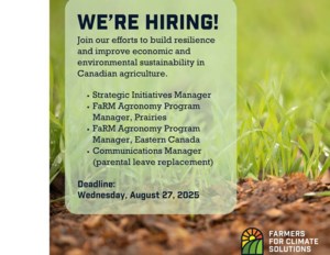 Environmental farm group has Ottawa’s attention