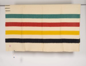 Vintage Hudson's Bay blankets, more paintings headed for online auction