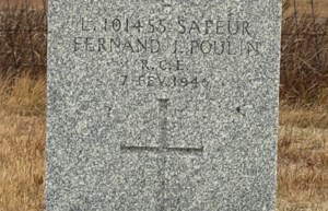 Volunteers help monitor war graves in Canada