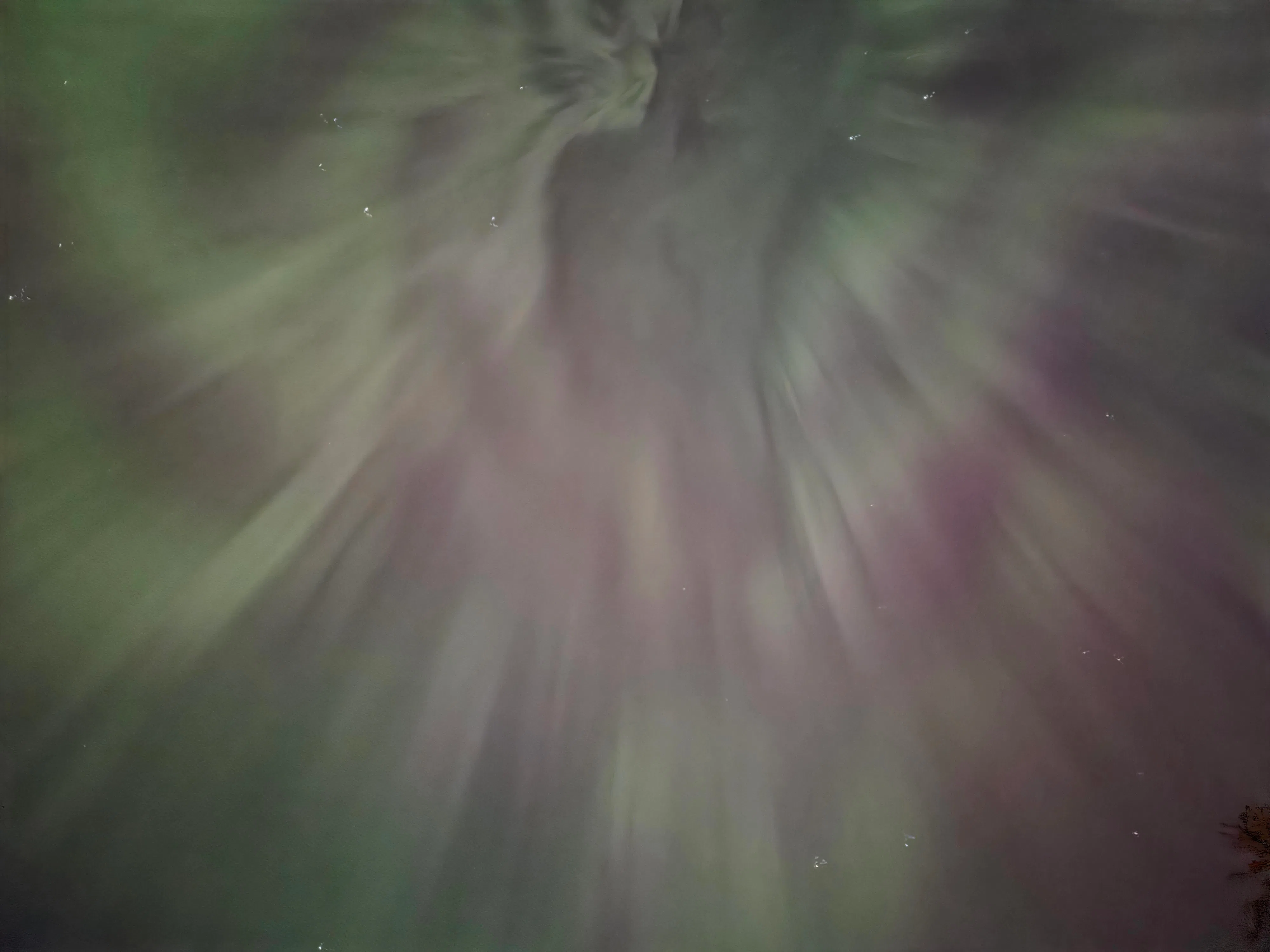 Northern lights putting on a show