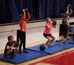 Adam Herold participants learn about off-ice training