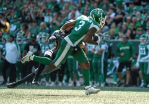 Saskatchewan Roughriders receivers KeeSean Johnson and Joe Robustelli ruled out for 112th Grey Cup
