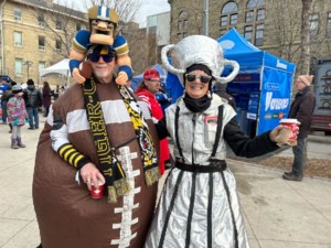 ‘It’s community and fun and love:’ Grey Cup superfans descend onto Winnipeg