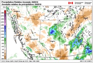 A warm and dry October for parts of Saskatchewan