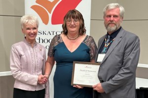 Award of Distinction earned by Prairie Valley School Division’s Janet Kotylak