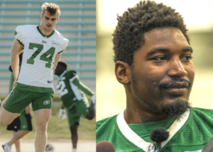 Saskatchewan Roughriders re-sign CFL Draft pick Liam Hoskins, American OL Darius Washington