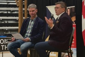 Trade a major focus in Premier Moe’s address at Breakfast at the Barn