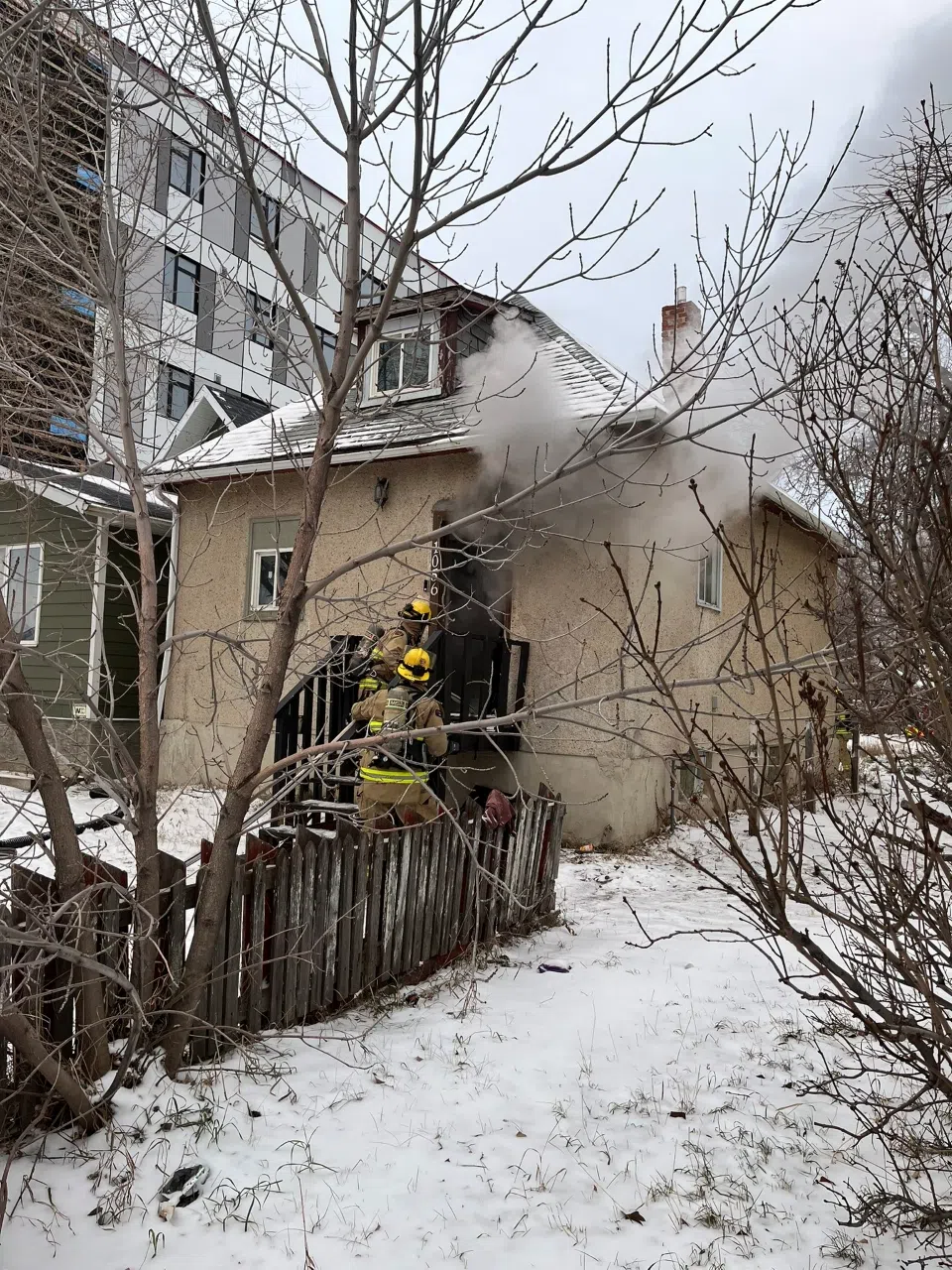 House Fire on Angus Street