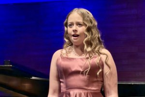 Gifted young Estevan singer performs at national recital