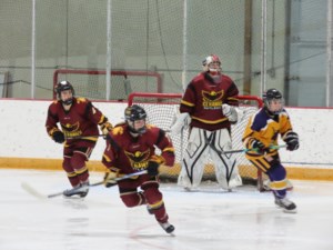 Female hockey league enters holiday break amidst three-way tie for first