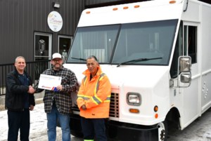 Purolator donates delivery truck to support MJ food bank’s growing needs