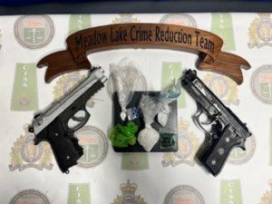 Two facing charges after methamphetamine seized in Meadow Lake