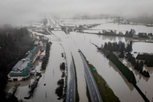 B.C. officials warn of more widespread rain on the way after floods, highway closure