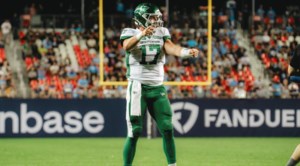 ‘If I'm not here, I'll be on my couch’: Riders’ QB Tommy Stevens reveals why he re-signed with Saskatchewan