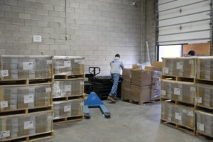 Inside the warehouse poised to process your unwanted gifts this holiday
