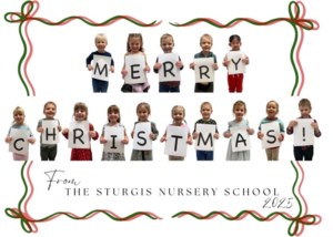 Young students wish everyone a Merry Christmas